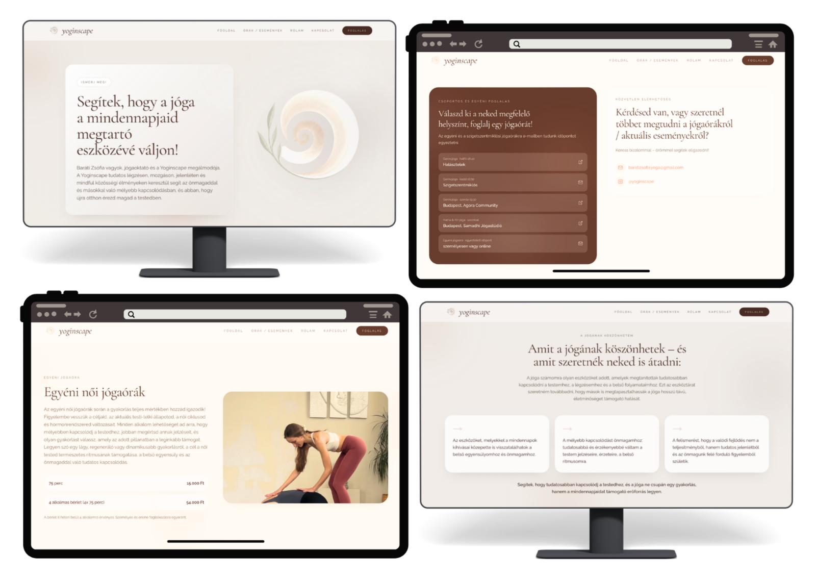 Yoginscape – projekt